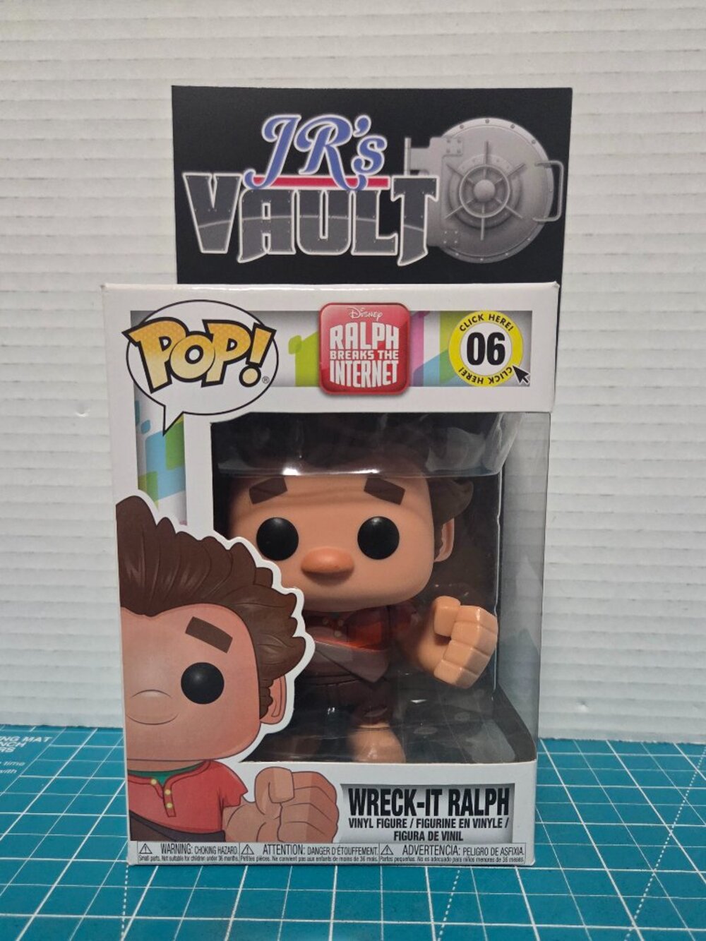 Funko POP Disney Pixar Ralph Break The Internet Wreck-It Ralph 06 Vinyl Figure